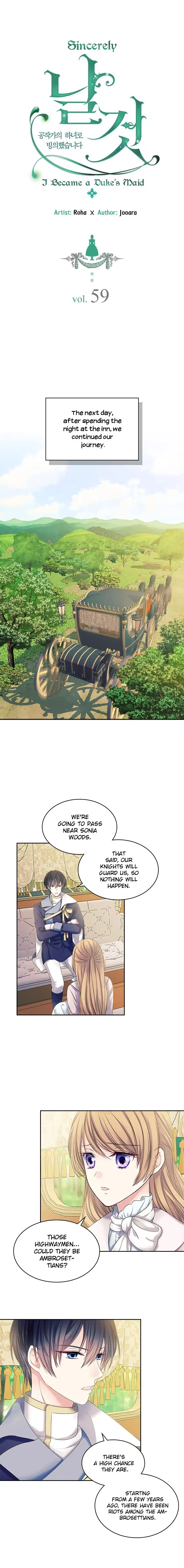 Sincerely: I Became a Duke's Maid Chapter 59 2